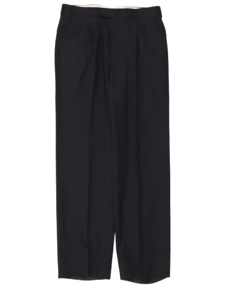 Abito 2 pezzi da uomo Pierre Cardin IT 48 medio W32 L32 gessato nero