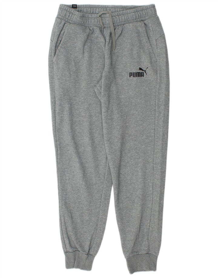 Pantaloni da tuta da uomo PUMA Joggers in cotone grigio medio