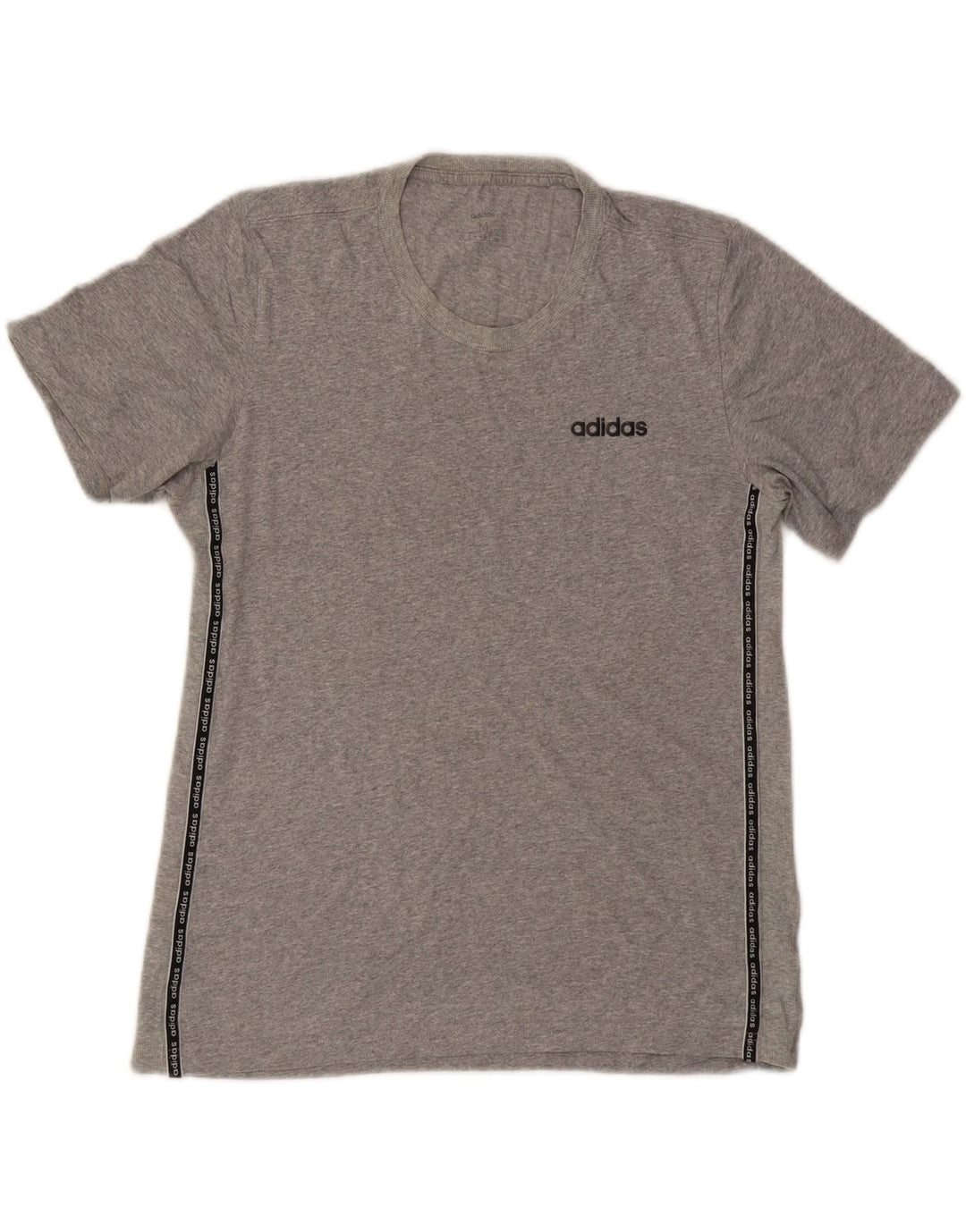 ADIDAS Mens T-Shirt Top Medium Grey