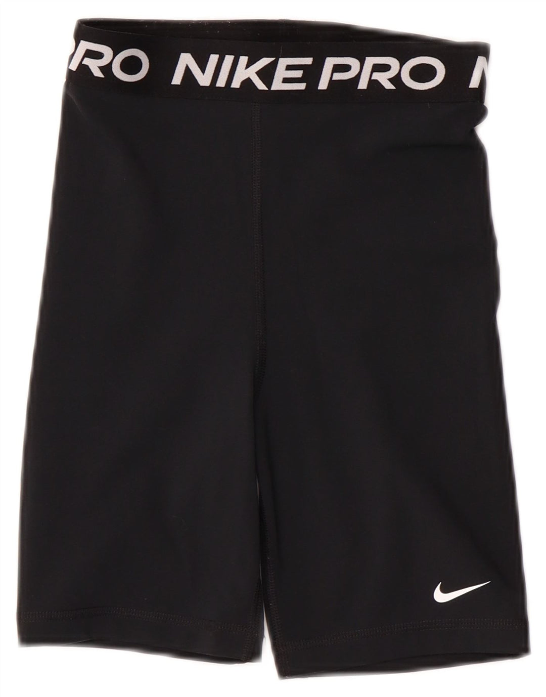 Pantaloncini sportivi grafici NIKE da donna Dri Fit UK 4 XS poliestere nero