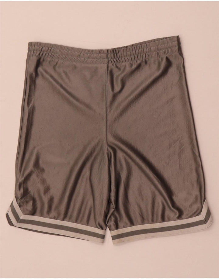 Pantaloncini sportivi da uomo Russell Athletic piccoli in poliestere grigio