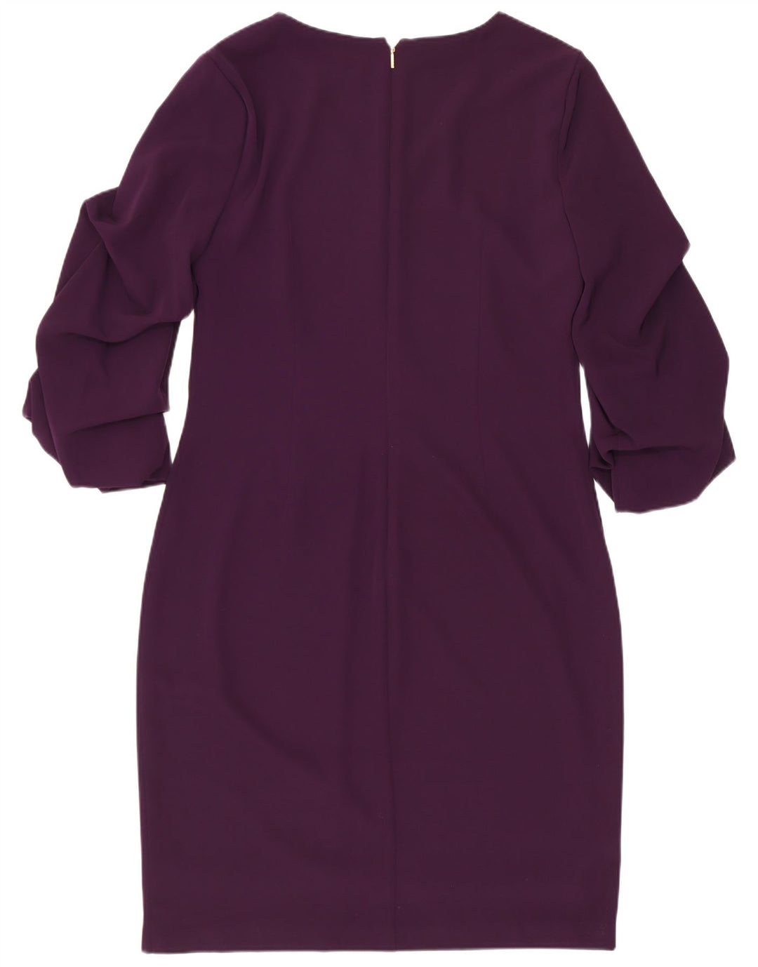 Abito tubino Dkny da donna con maniche a 3/4 US 6 viola medio
