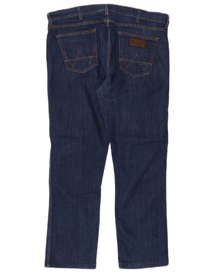 Jeans dritti da uomo Wrangler W38 L29 Blu