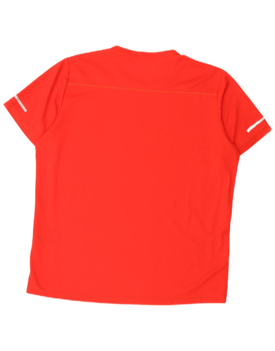 T-shirt Adidas Climalite da uomo XL rossa in poliestere