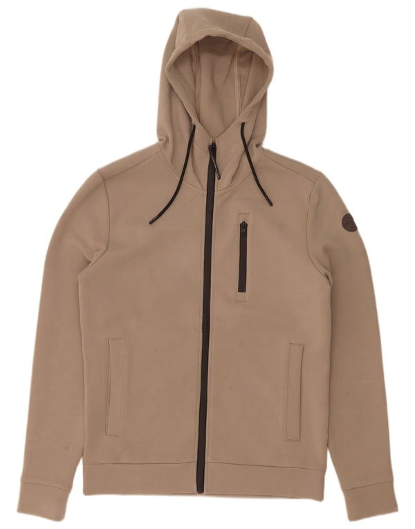 Felpa con cappuccio e zip da uomo North Sails XS Beige