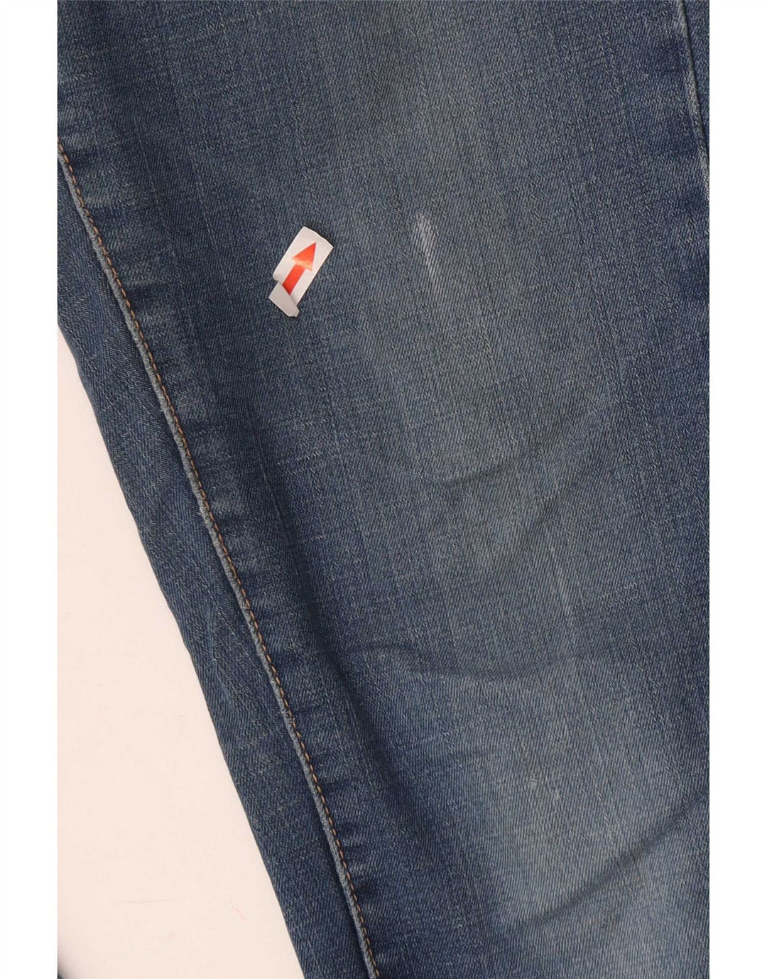Levi's Donna 312 Jeans slim modellanti effetto invecchiato W28 L27 cotone blu