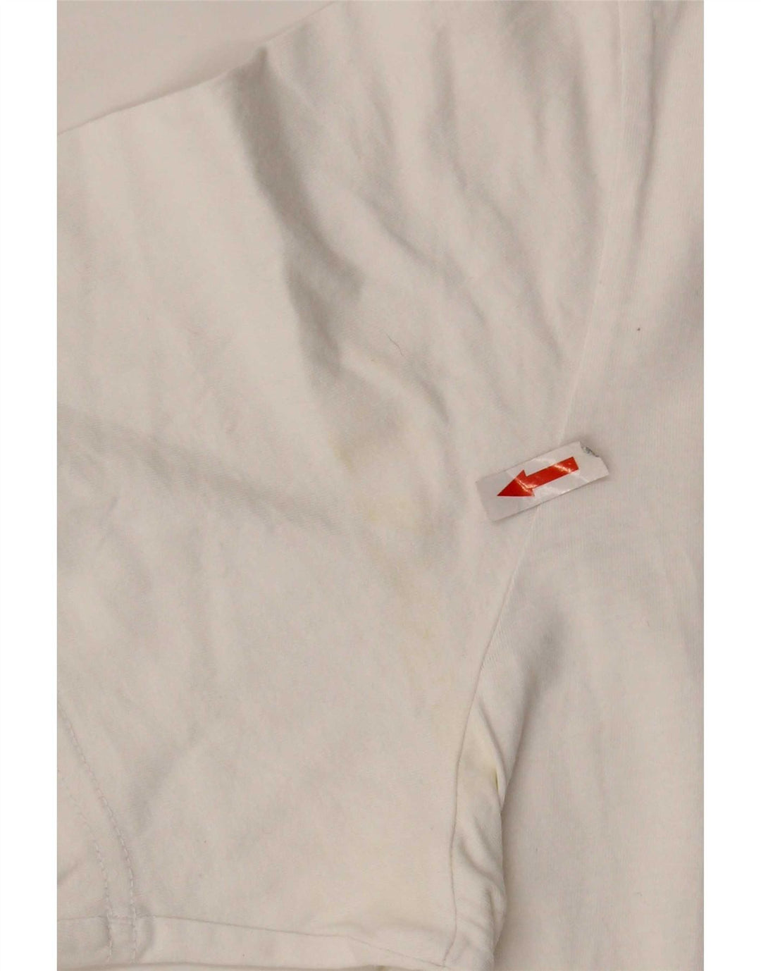 Maglietta Adidas da uomo Top Large in cotone bianco