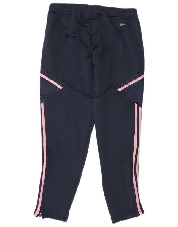 Pantaloni della tuta Adidas Arsenal da donna UK 12/14 Medio Blu Navy