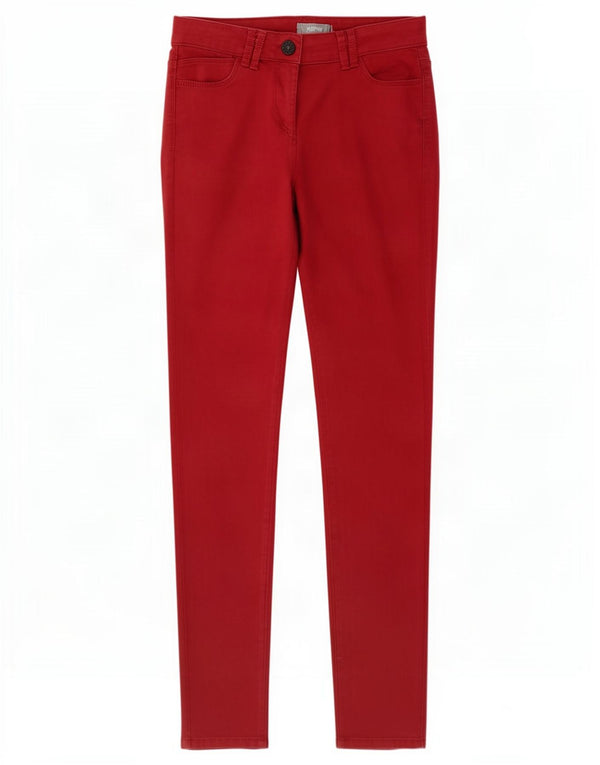 Marks & Spencer Womens Jegging Jeans UK 10 Small W29 L31 Red Cotton