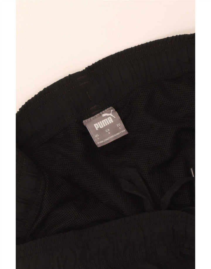 Pantaloncini sportivi grafici da uomo Puma Large neri