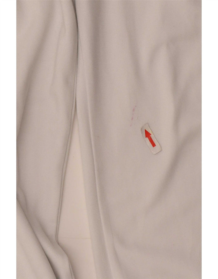 Pantaloni da tuta da donna Adidas Joggers UK 16 Large Bianco Poliestere