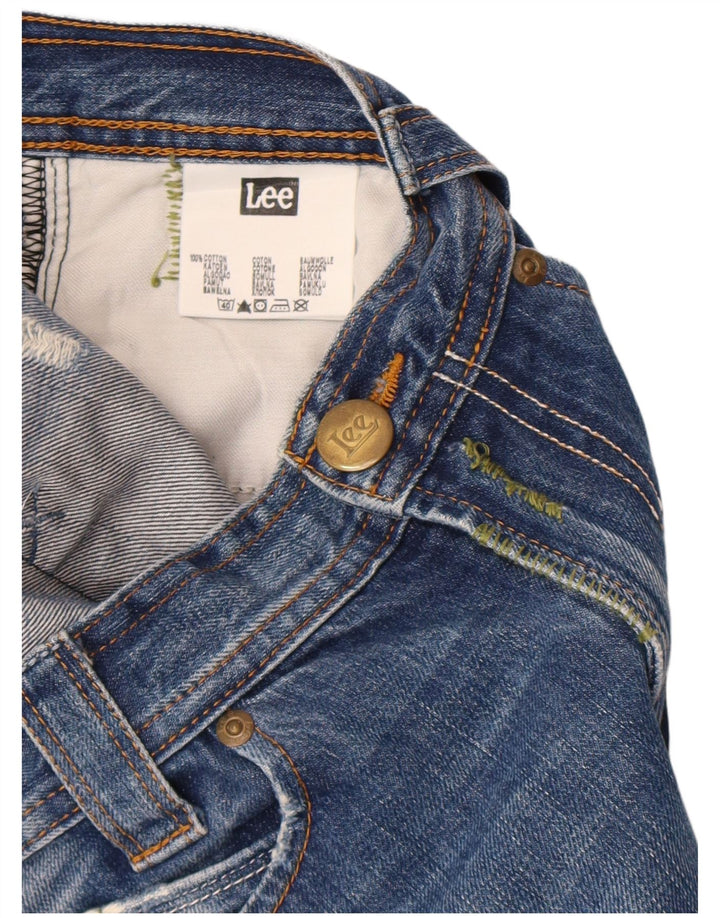Jeans dritti Lee Clark Eye da uomo W30 L30 in cotone blu