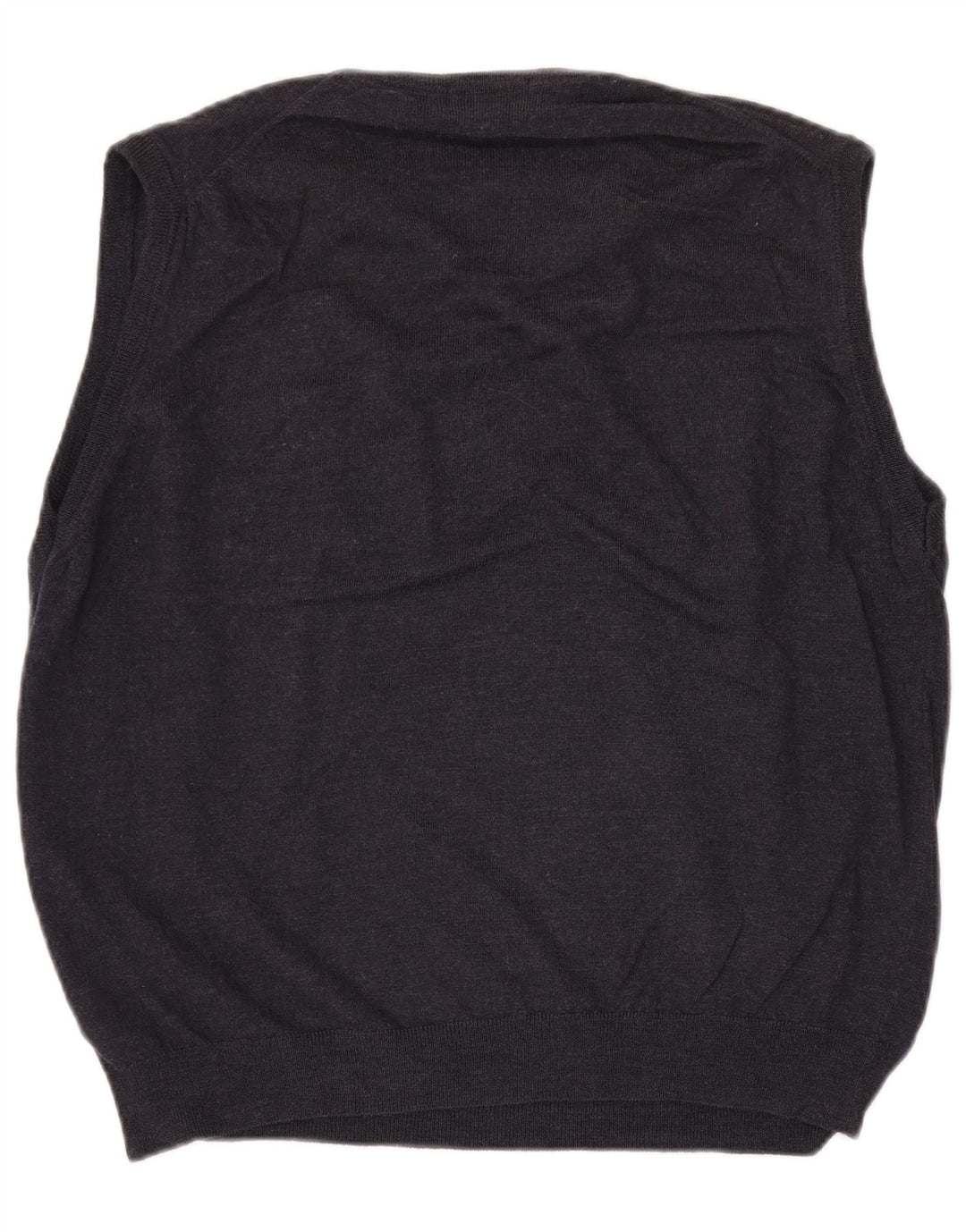 Canotta da uomo Marks & Spencer XL in lana merino blu navy