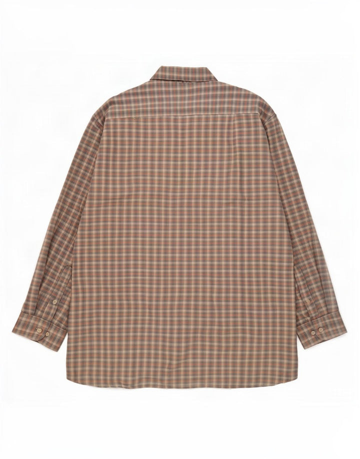 Camicia da uomo Nautica XL in cotone a quadri multicolore