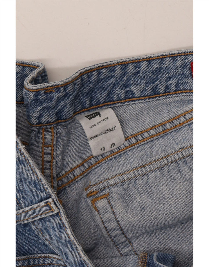 LEVI'S Womens Denim Shorts US 13 Large W34  Blue Cotton Vintage Levi's and Second-Hand Levi's from Messina Hembry 