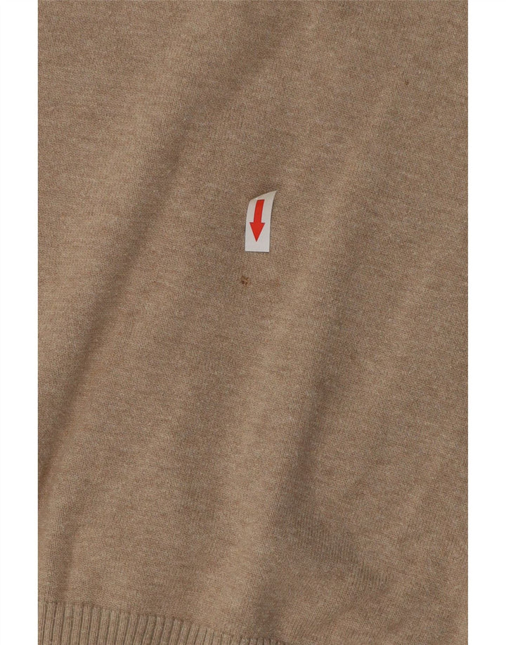 Maglione cardigan da donna Zara UK 14 grande nylon grigio