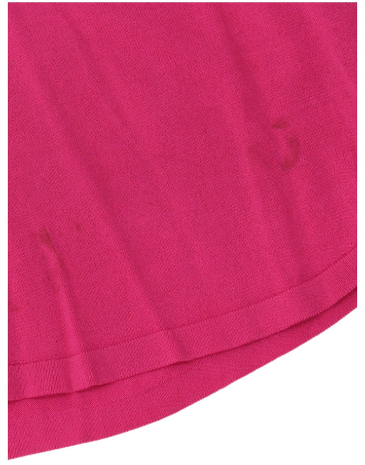 T-shirt Zara da donna Top UK 12 viscosa rosa medio