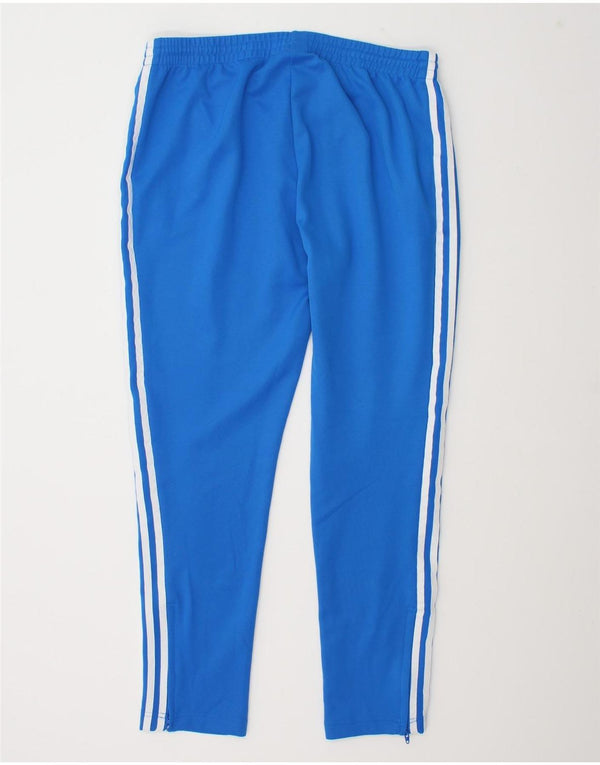 Pantaloni della tuta da donna Adidas UK 18 XL poliestere blu