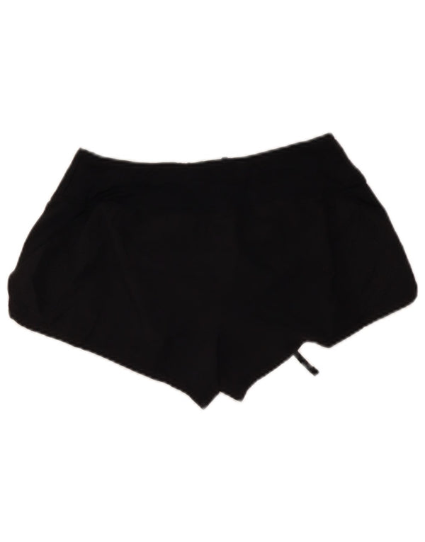 Pantaloncini sportivi Nike da donna Dri Fit UK 10 piccoli poliestere nero