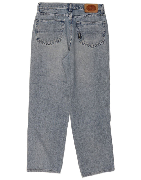 Jeans Straight Uomo Trussardi W34 L29 Cotone Blu