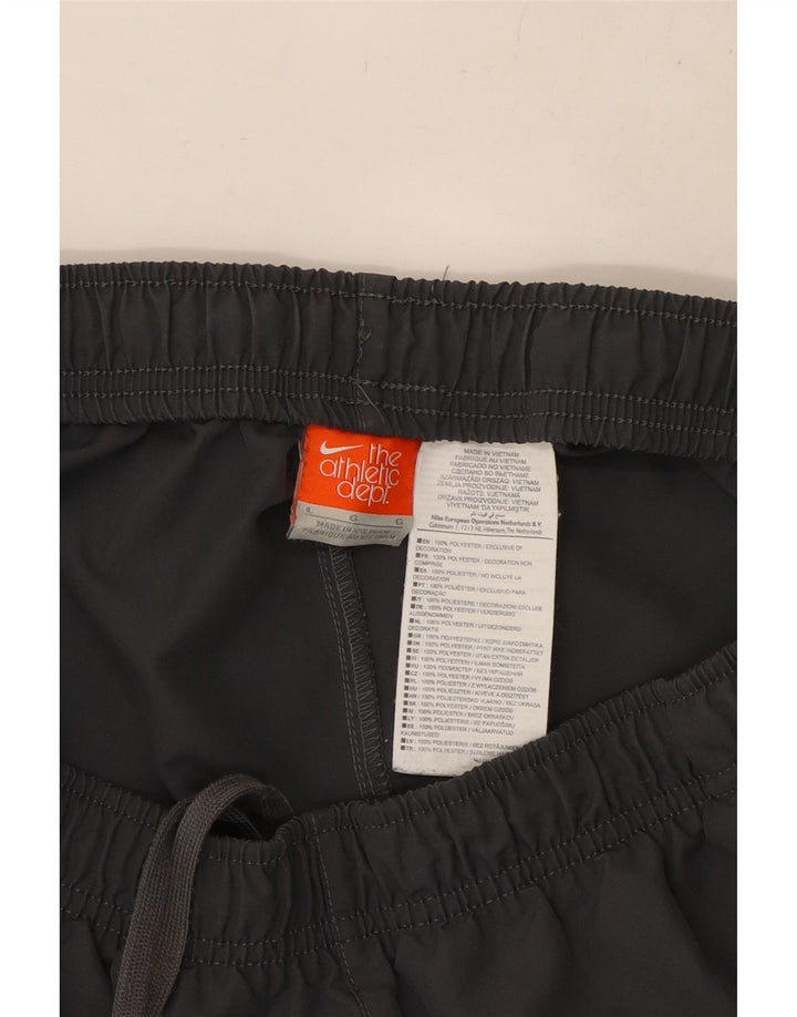 Pantaloncini sportivi da uomo NIKE grandi in poliestere grigio