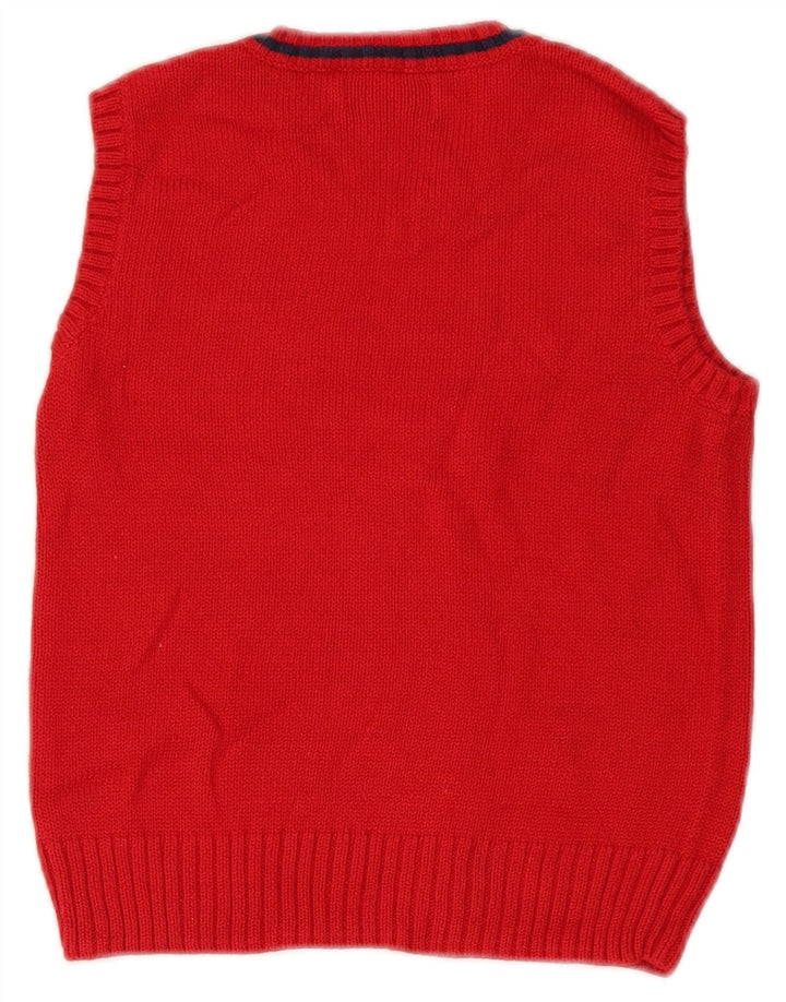 Canottiera da bambina Chaps 6-7 anni in cotone rosso