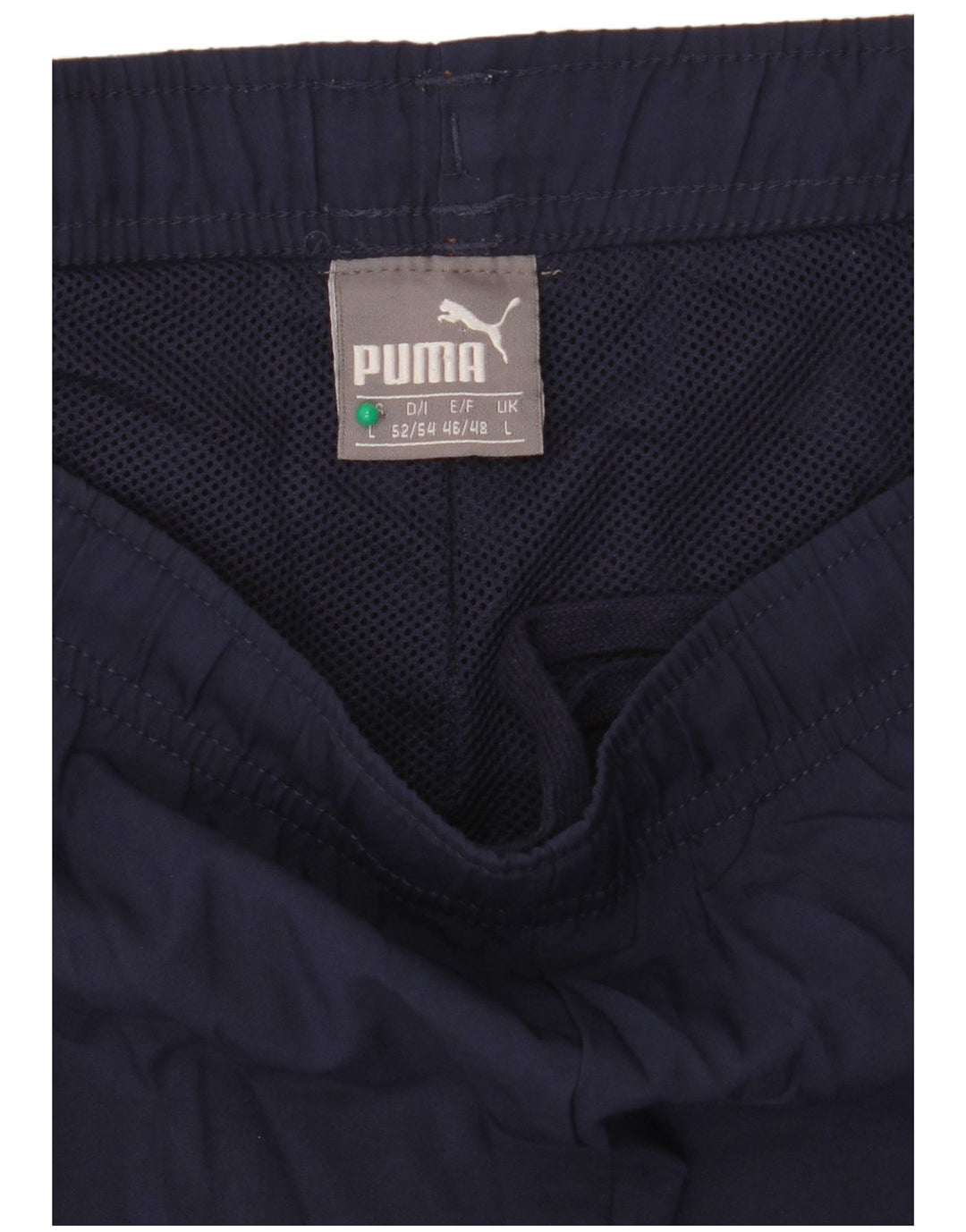 Pantaloncini sportivi da uomo Puma Large in poliestere blu navy