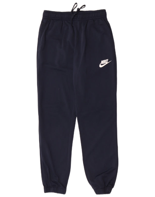 Pantaloni da tuta da uomo Nike Joggers medio poliestere blu navy