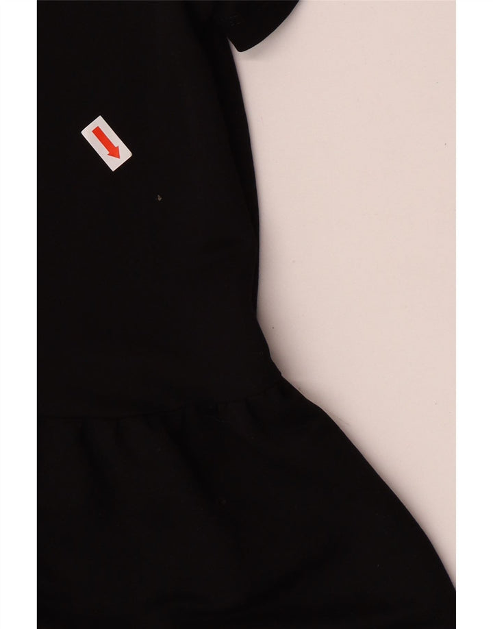 ZARA Camicetta da Donna Top UK 16 Large Nera in viscosa
