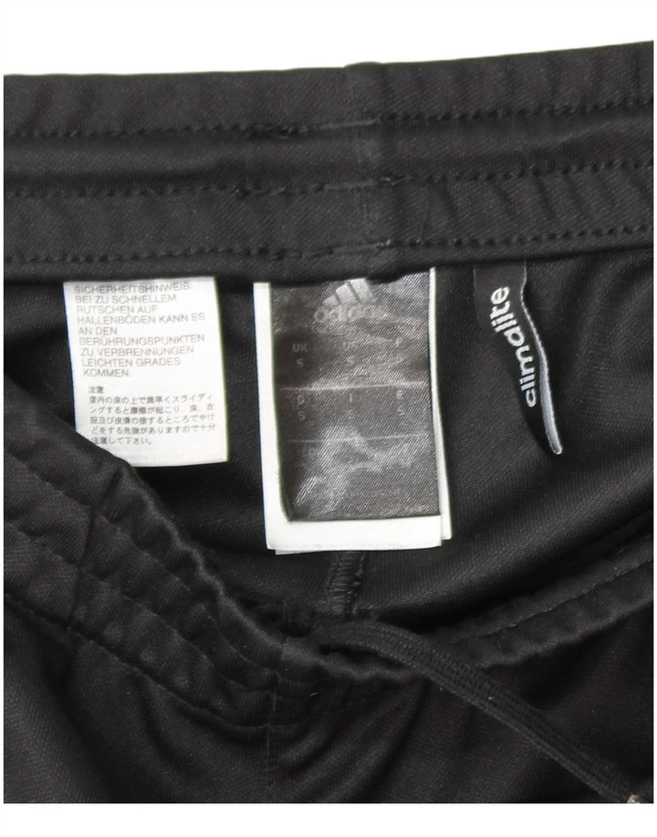 Pantaloni da tuta da uomo Adidas Small neri in poliestere