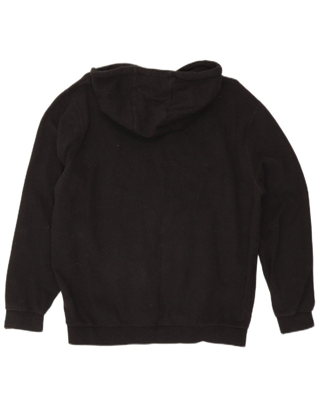 Felpa con cappuccio grafica da uomo Ellesse, grande, cotone nero