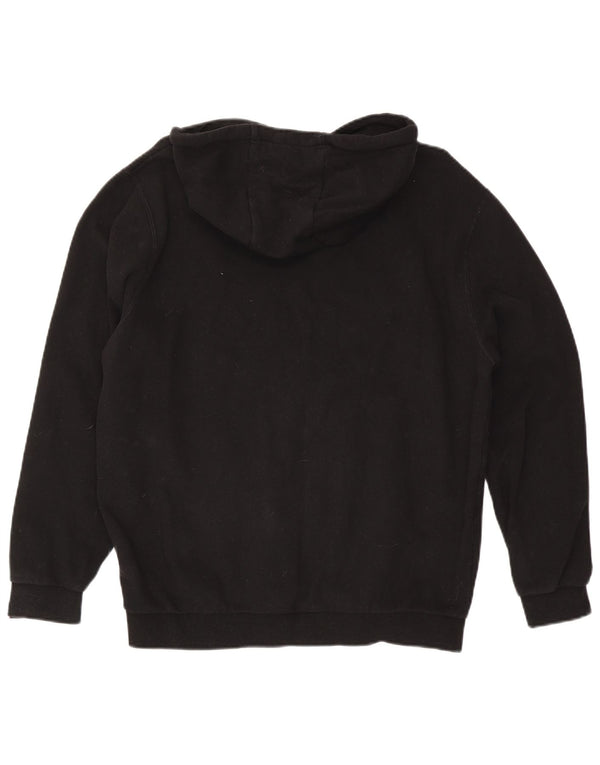 Felpa con cappuccio grafica da uomo Ellesse, grande, cotone nero