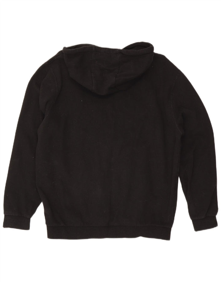Felpa con cappuccio grafica da uomo Ellesse, grande, cotone nero