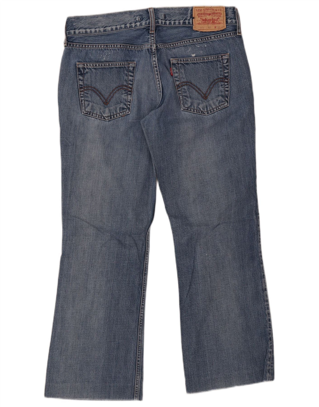 Jeans Levi's 557 Bootcut da donna W32 L27 Blu