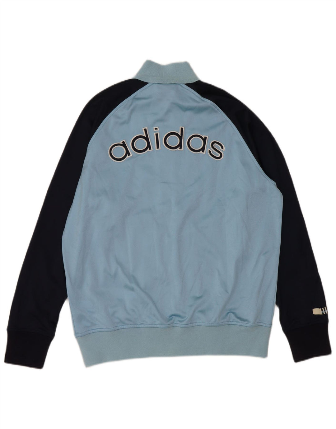 Giacca da ginnastica grafica da ragazzo Adidas 15-16 anni Blu Colourblock