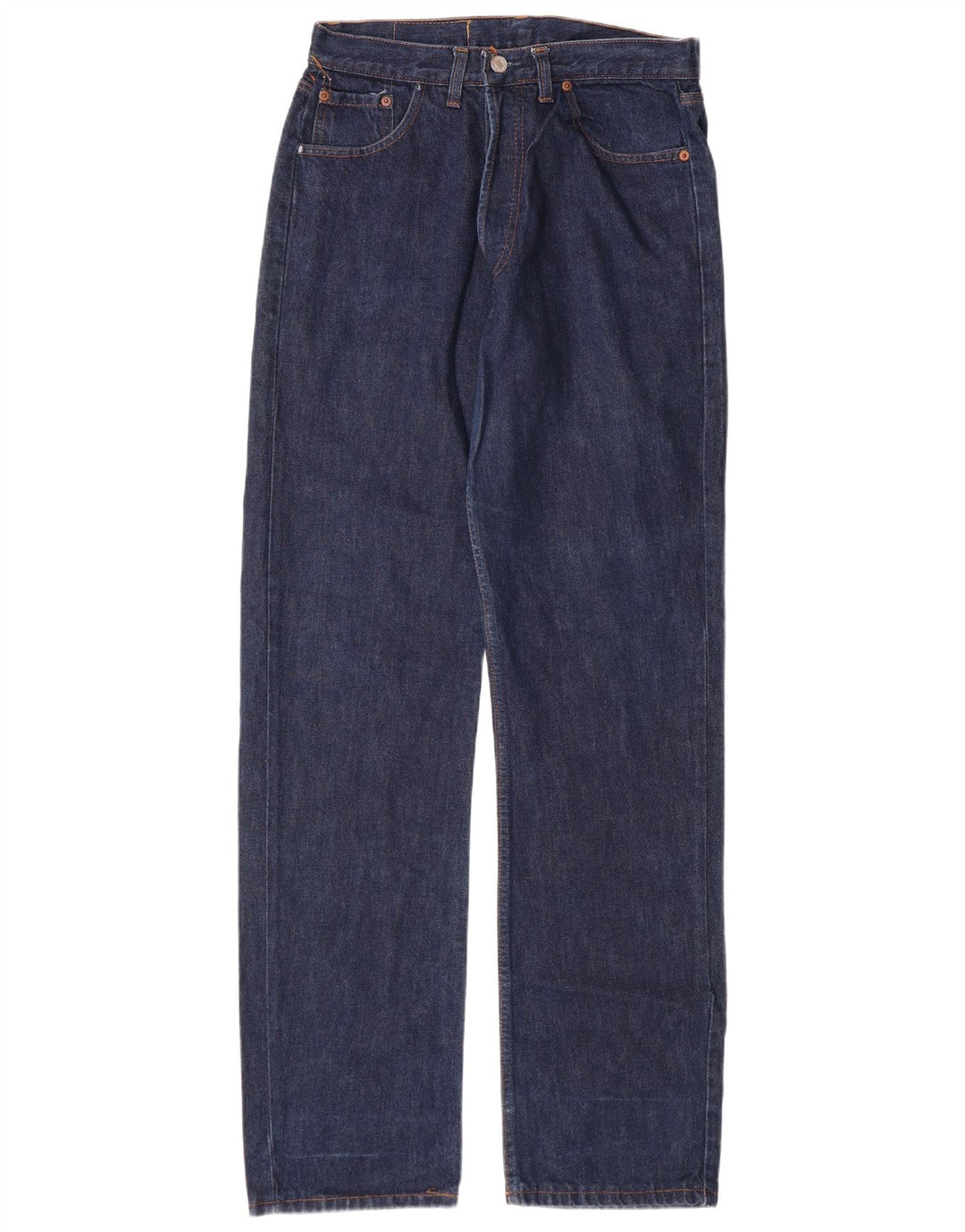 LEVI'S Jeans dritti da uomo 501 W34 L36 Blu navy