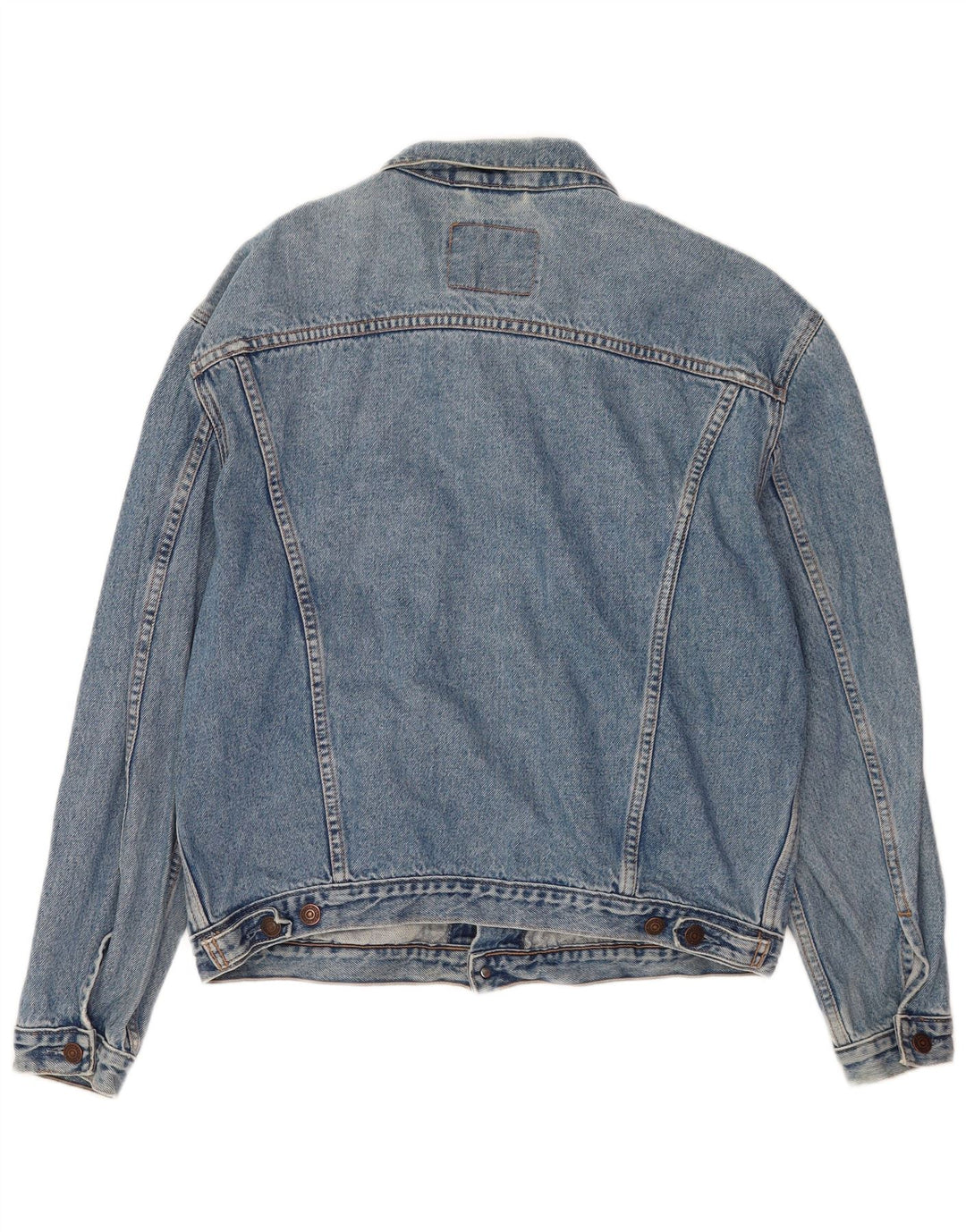 Levi's Uomo 70503 Giacca di jeans UK 42 XL Blu Cotone