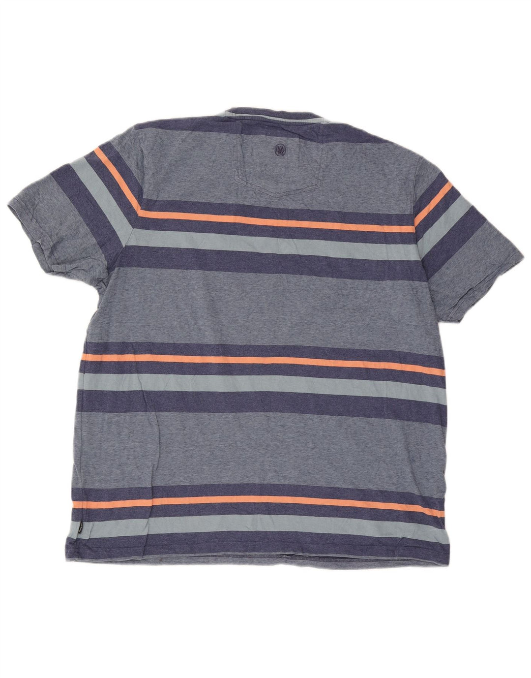 Maglietta da uomo Fat Face Top 2XL a righe blu