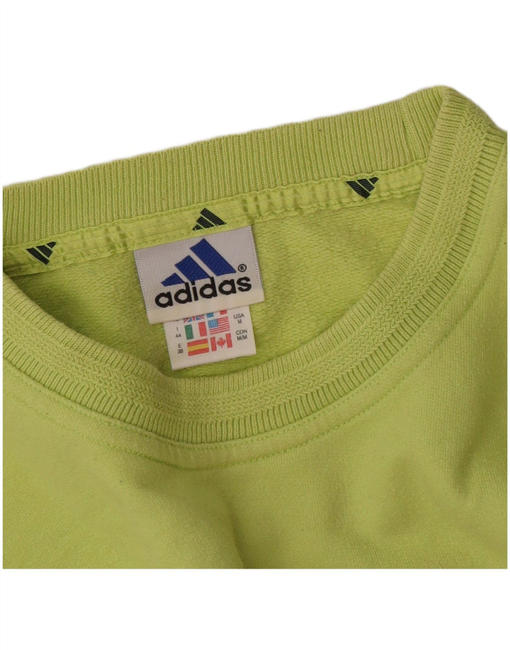 Felpa da donna Adidas Jumper UK 12 cotone verde medio