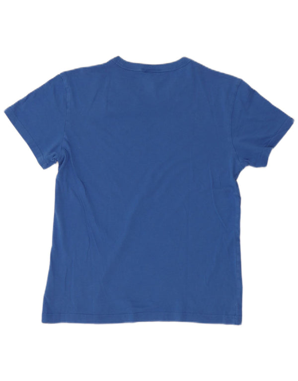 T-shirt grafica da uomo G-Star Top piccola in cotone blu