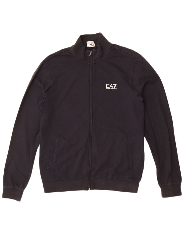 Giacca da tuta da donna Emporio Armani UK 18 XL cotone nero