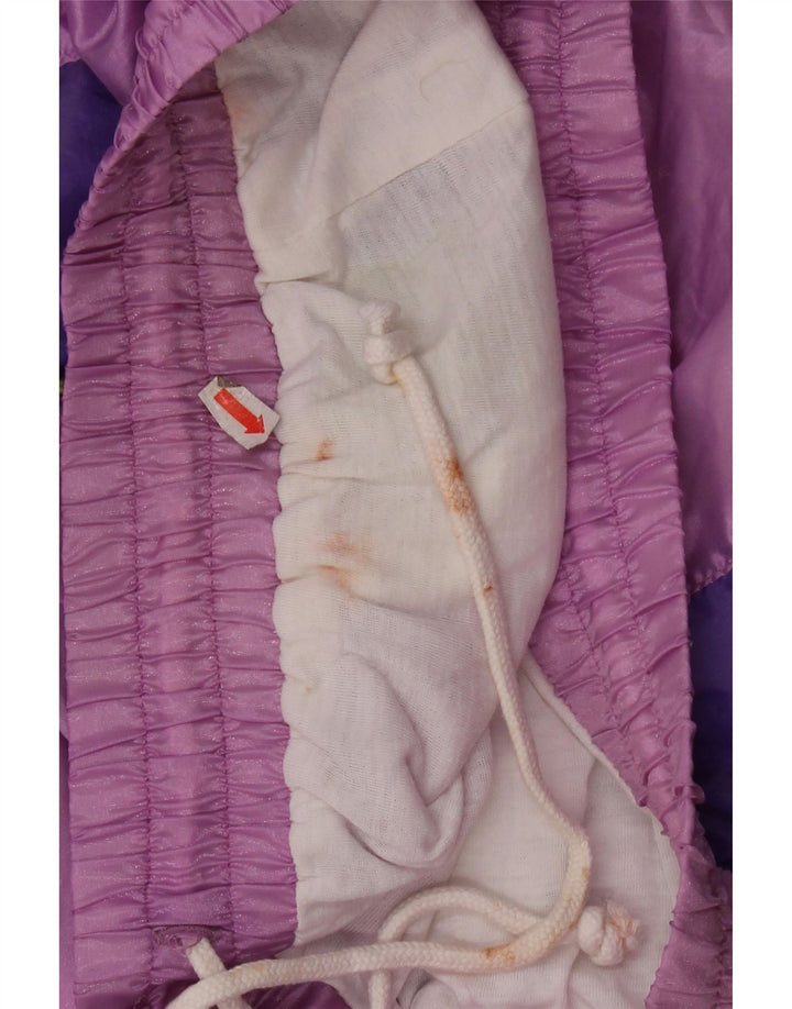 VINTAGE Pantaloni da tuta da uomo Joggers Viola medio Colorblock