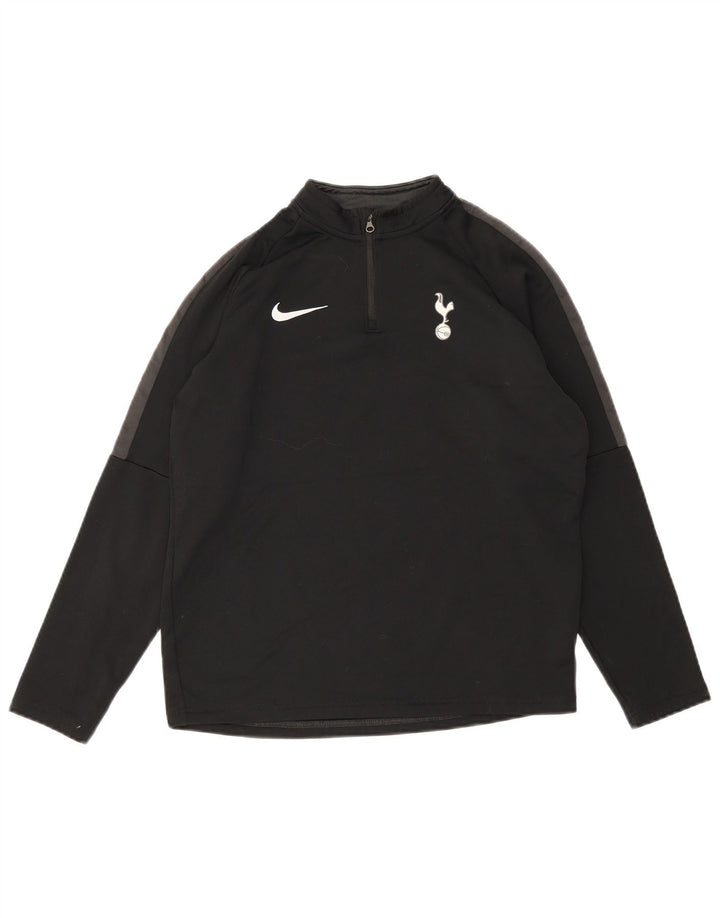 Top della tuta pullover Nike da ragazzo Tottenham Hotspur 13-14 anni XL Nera