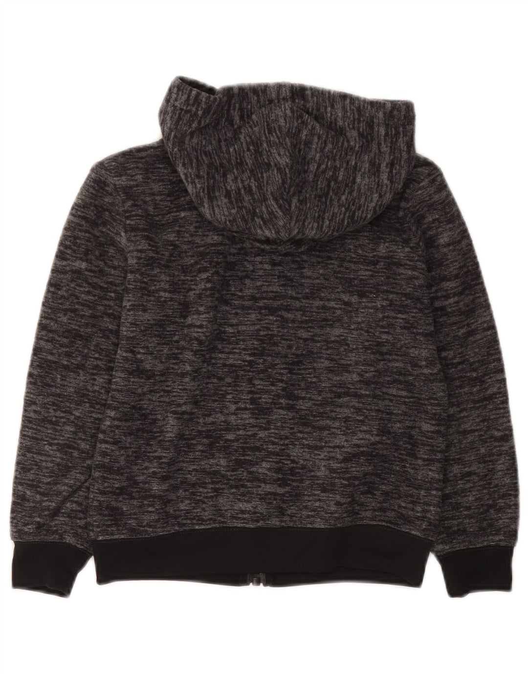 Felpa con cappuccio e zip Nike per ragazzi, 6-7 anni, grande, grigio screziato