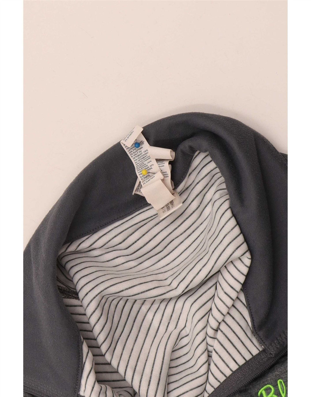 Top della tuta da ginnastica Adidas Climalite da donna UK 12/14 Grigio medio