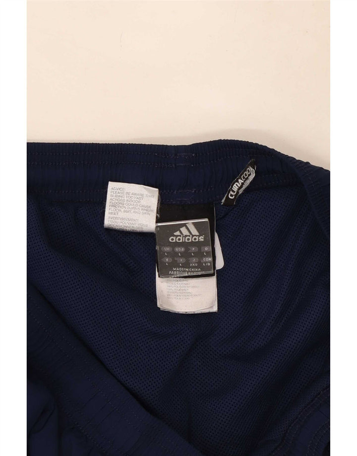 Pantaloni da tuta Adidas Climacool da uomo grandi in poliestere blu navy