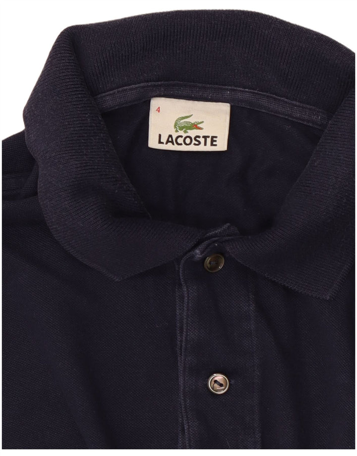 Polo da uomo Lacoste taglia 4 media blu navy