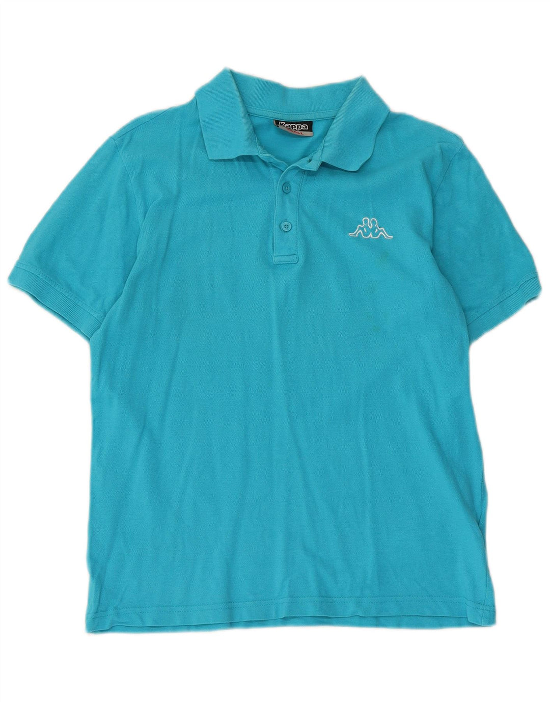 Polo Kappa Uomo Small Blu Cotone