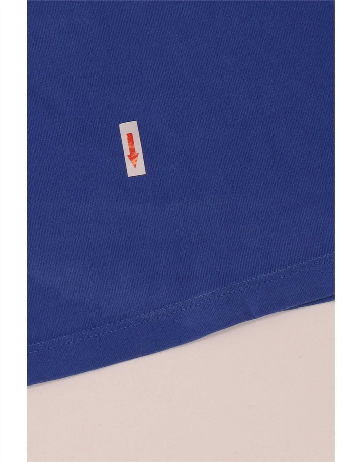T-shirt grafica Nike da uomo con vestibilità regolare, taglia grande, blu