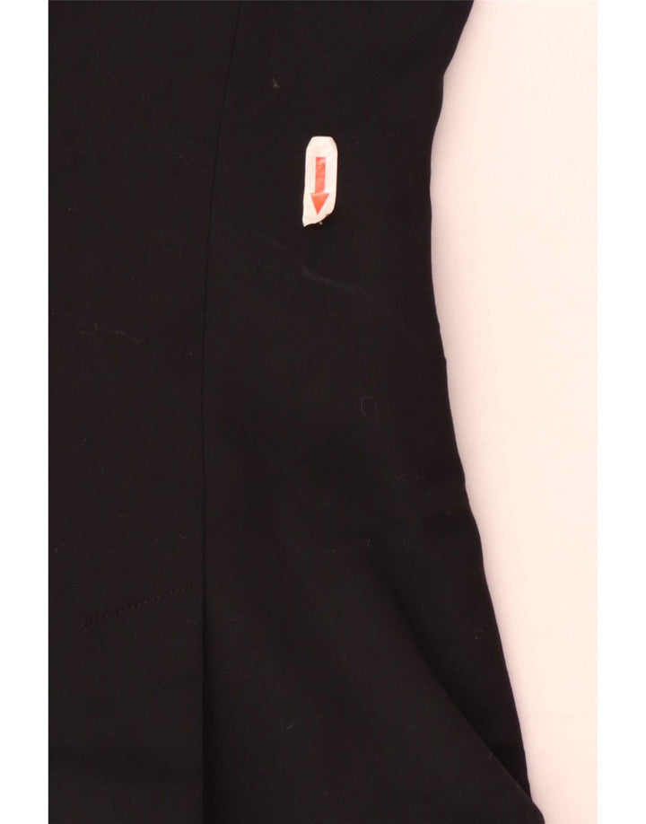 Giacca blazer da donna a 2 bottoni Sisley UK 12 media nera